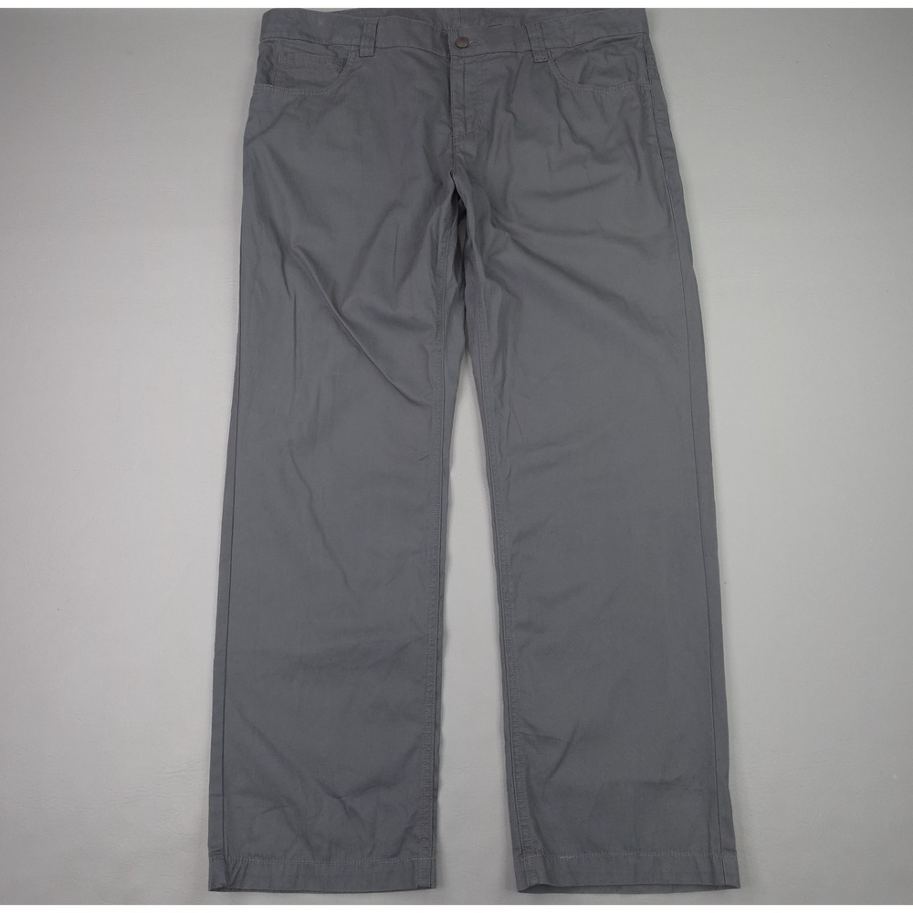 Columbia Pants Mens 40x32 Fits 42W Gray Straight Leg‎ Cotton Outdoors Hiking